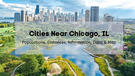 List of Towns and Cities Near Chicago (Illinois) and .